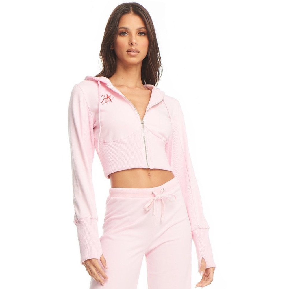 I. Am. Gia. Cropped Hoodie